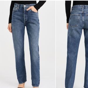 AGOLDE 90's Pinch Waist High-Rise Straight Leg Jeans - Size 23